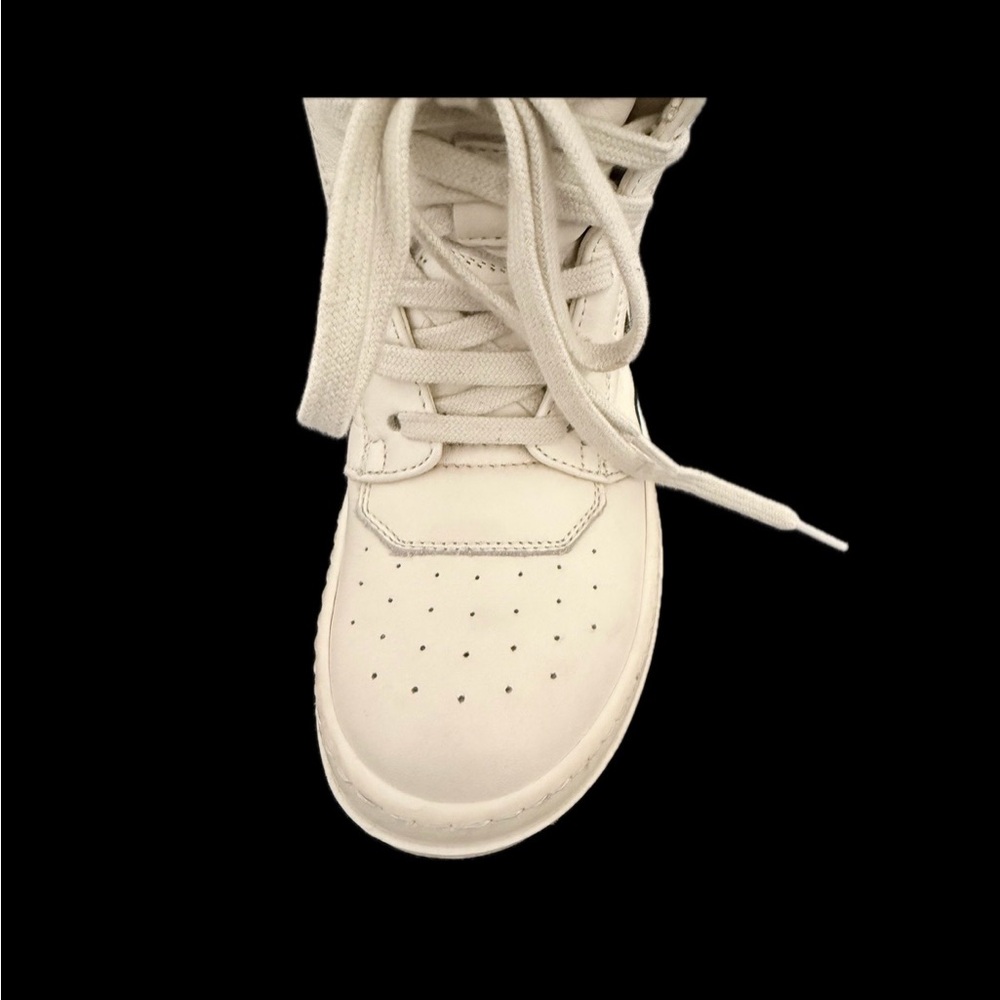 RICK OWENS KIDS Size EU28/US 11 Geobasket leather high-top sneakers - Picture 12 of 15